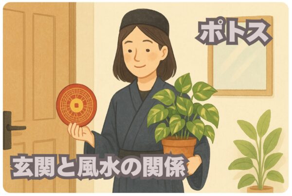 ポトスを玄関に置くと風水的に運気はどう変わる？ベストな設置位置は