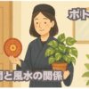 ポトスを玄関に置くと風水的に運気はどう変わる？ベストな設置位置は