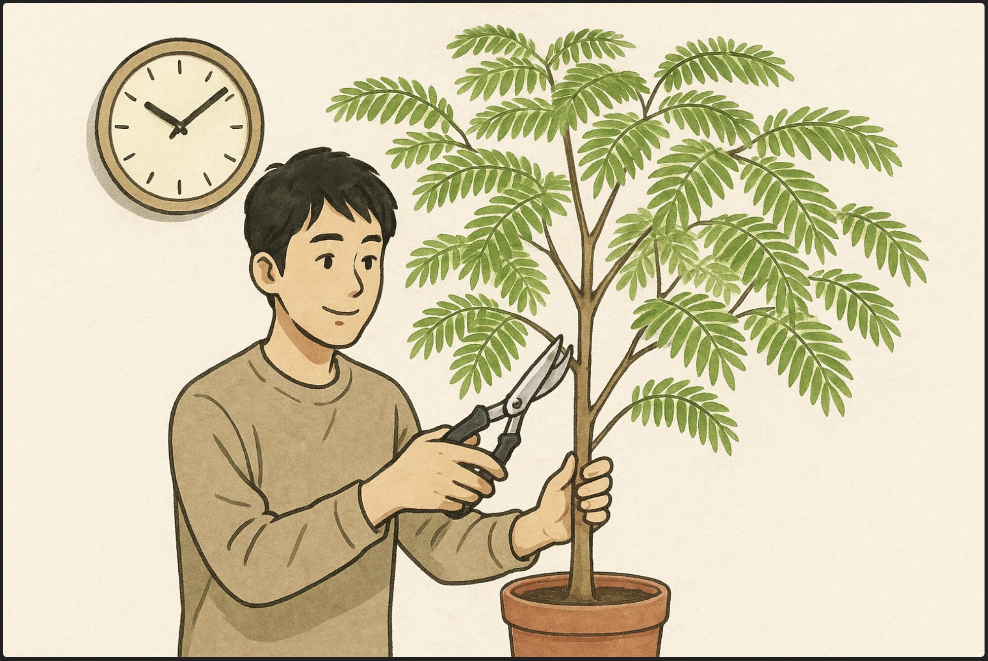 エバーフレッシュの剪定時期はいつ？失敗しない方法【完全ガイド】