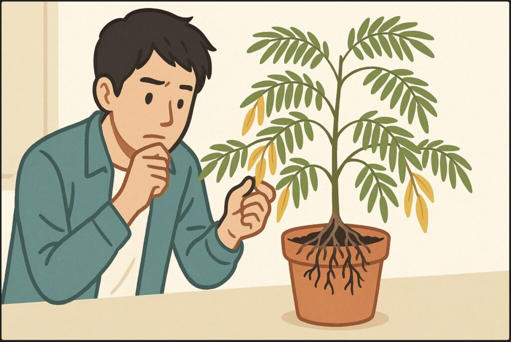 エバーフレッシュの根腐れ｜原因と復活させる方法を徹底解説