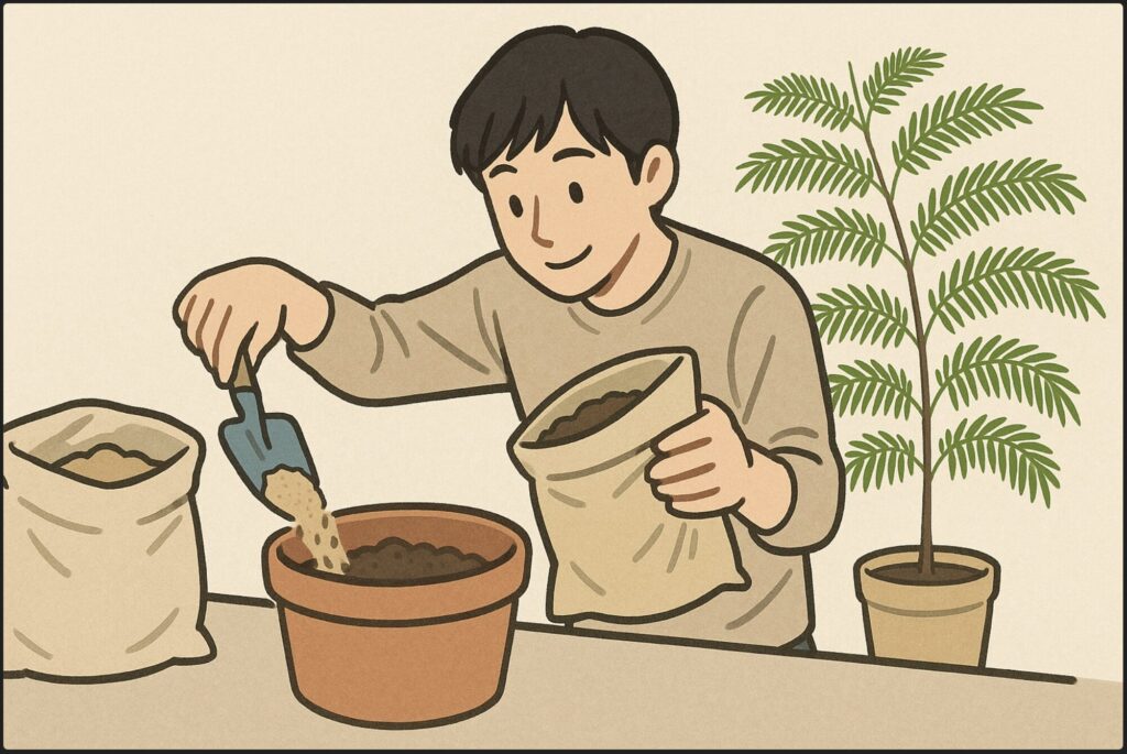 基本となる土の配合方法は？