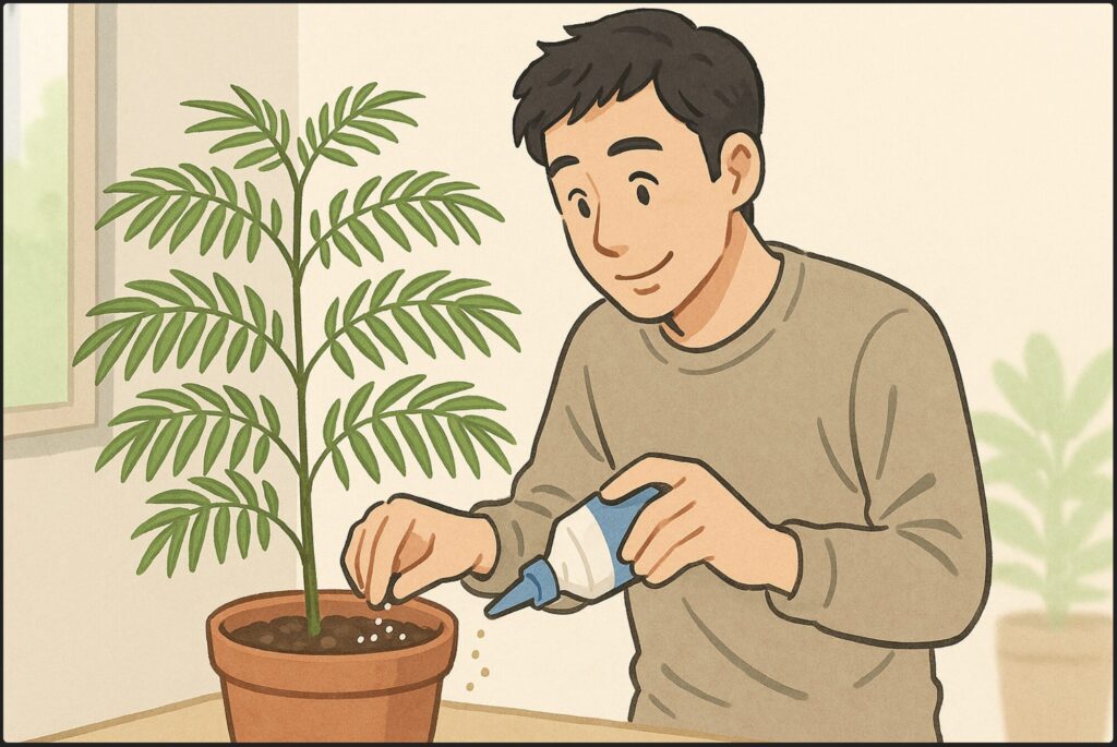元気に育てる肥料のタイミング