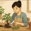 ポトスの植え替えで根を切る方法は？失敗しない時期とコツの解説