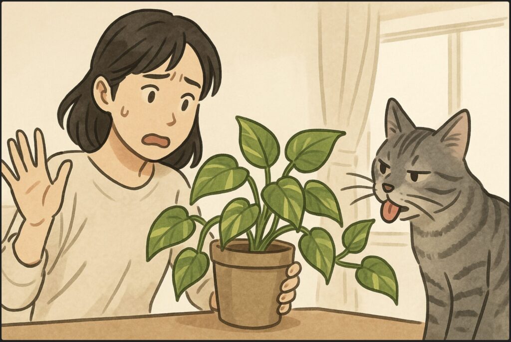 ポトスは猫に毒性がありますか？