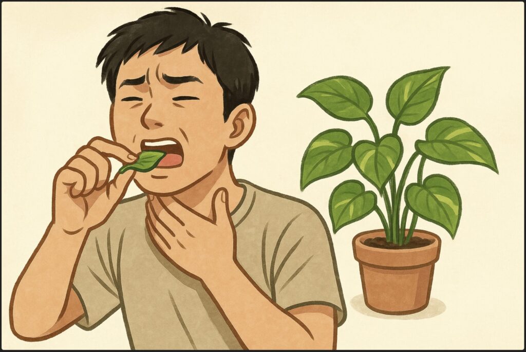 人はポトスを食べても大丈夫？