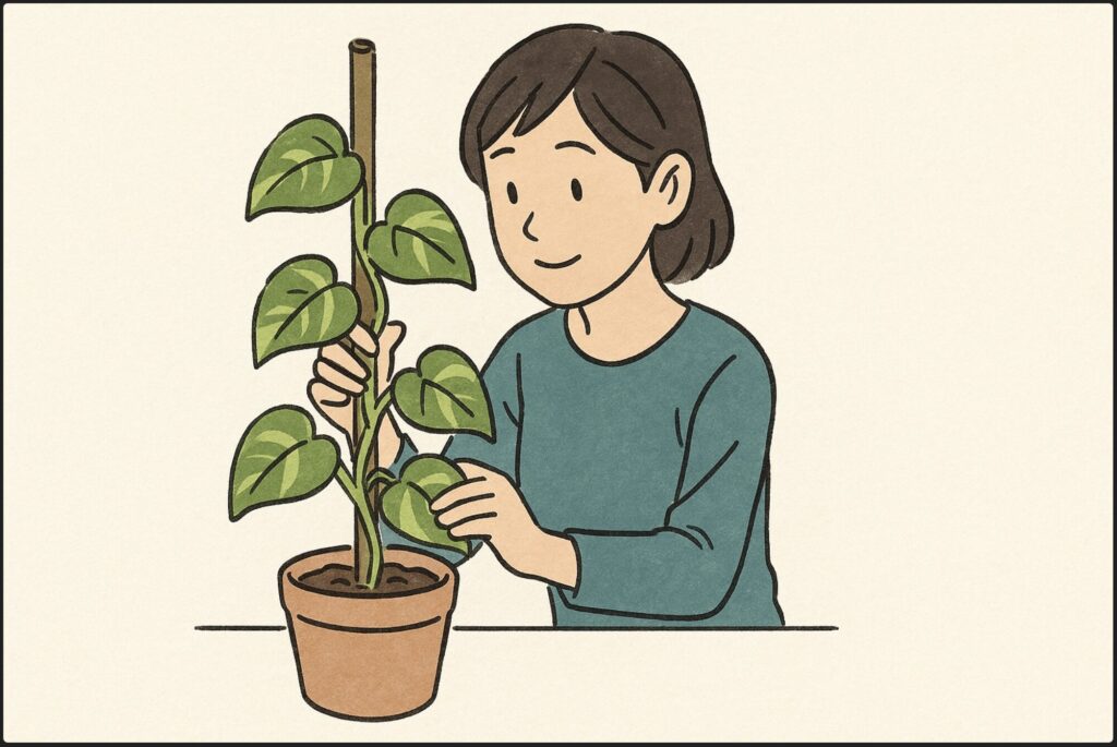 支柱を使った仕立て方の基本