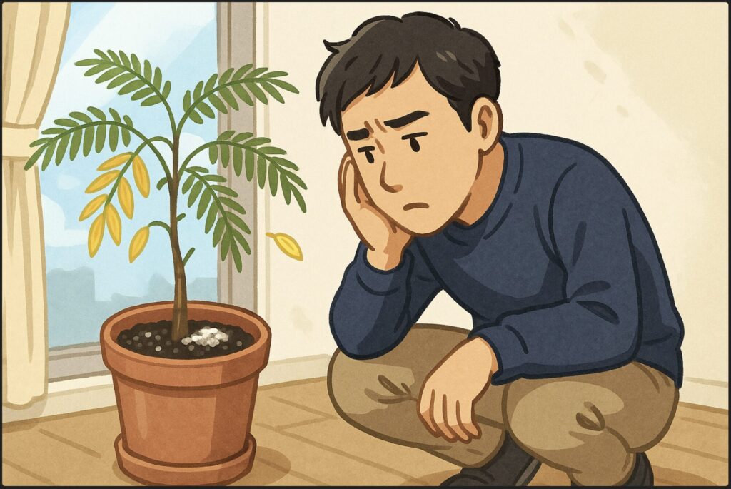 根腐れで現れる初期症状