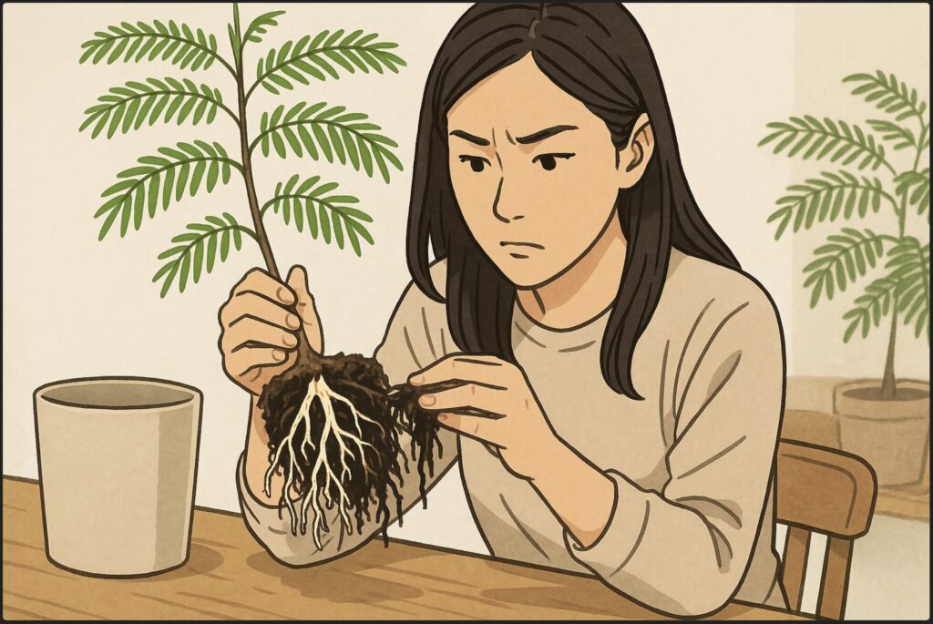 根腐れの見分け方とチェックポイント