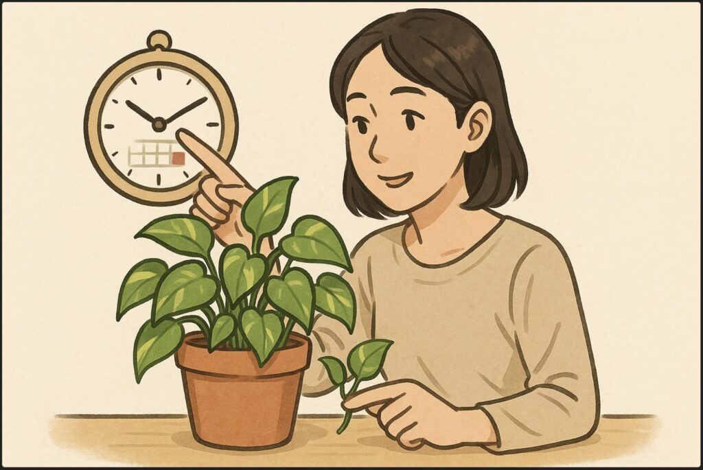 植え替えに最適な時期はいつ？
