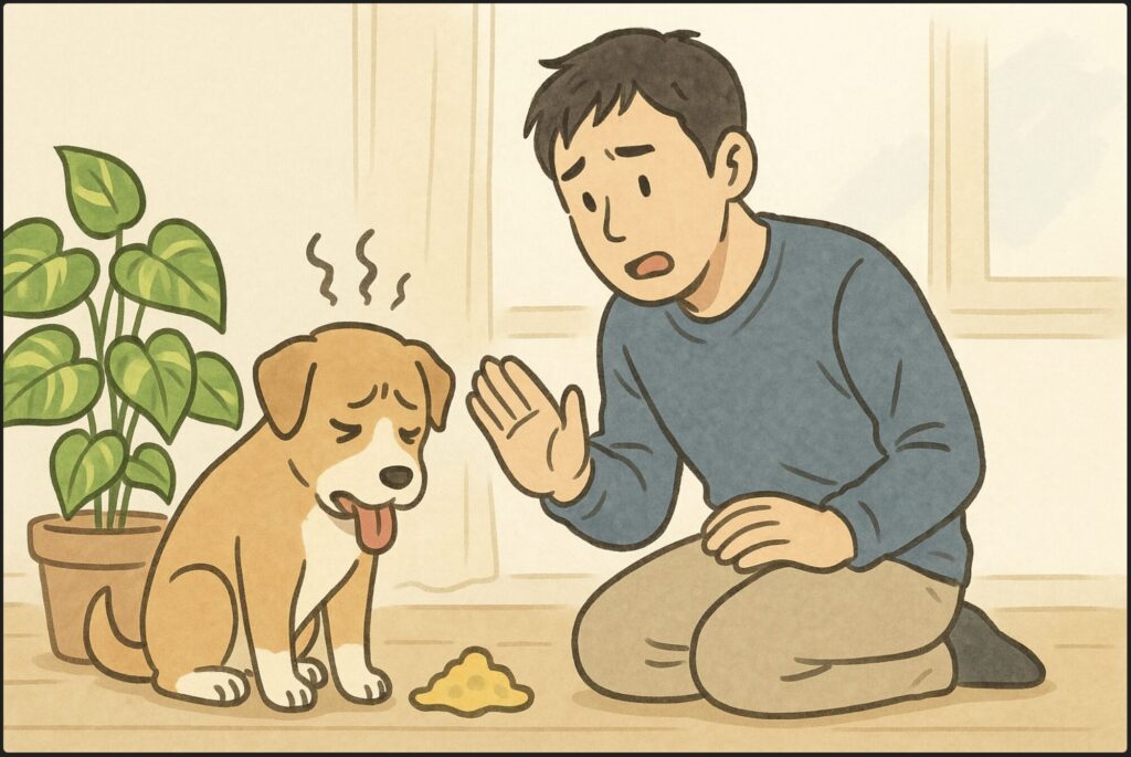 犬が食べた場合の症状と危険性