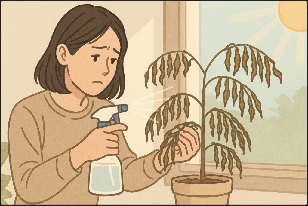 葉がチリチリになった時の復活法