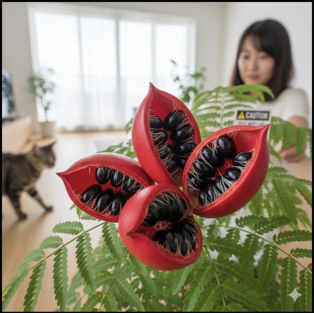 赤い実は食べるもの？見た目が気持ち悪い？