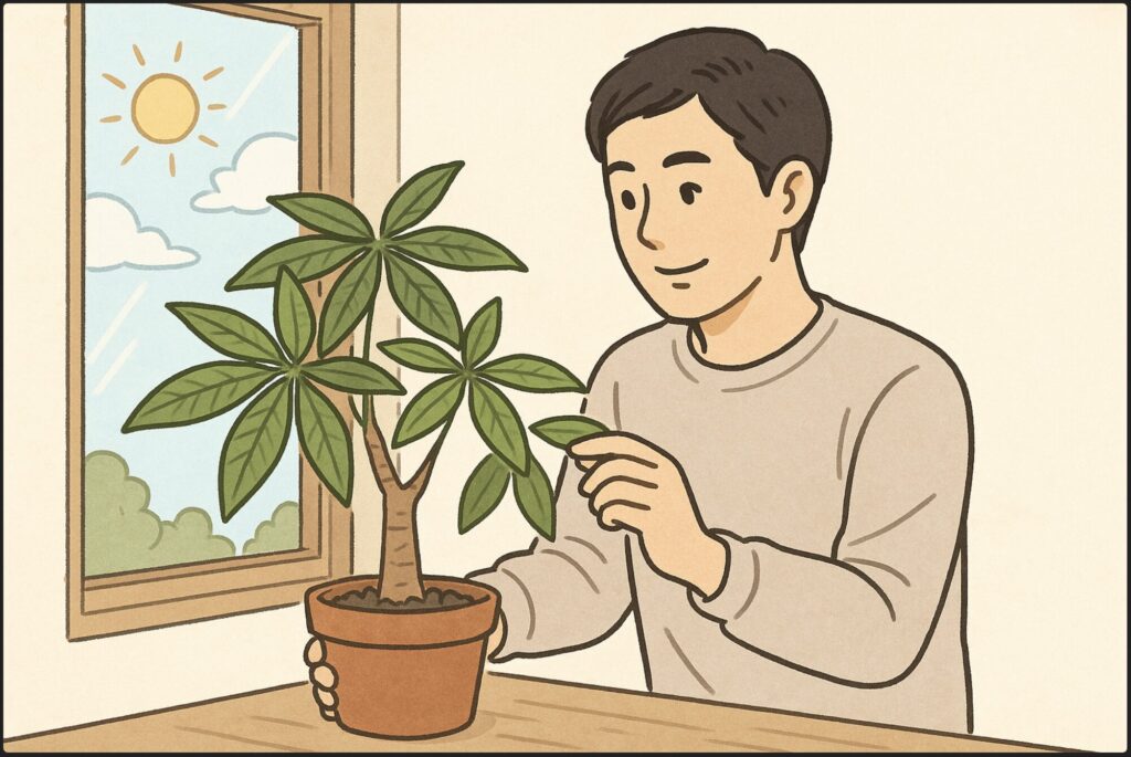 「パキラの気温管理｜最適な温度と季節の注意点」