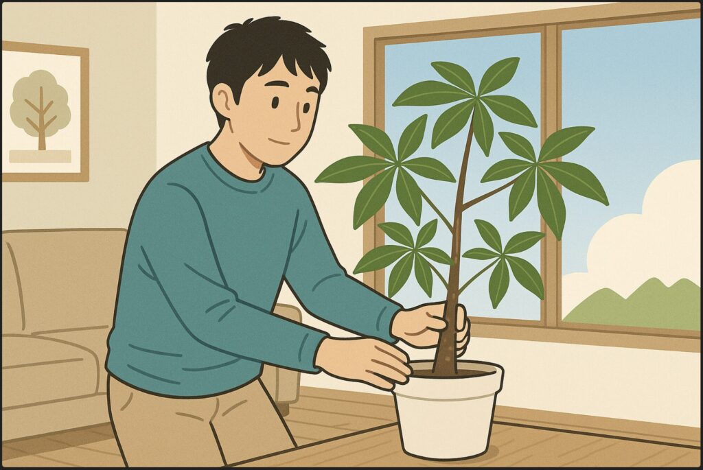 「季節ごとの水やりと管理方法」表の前（四季の育て方サイクル図）