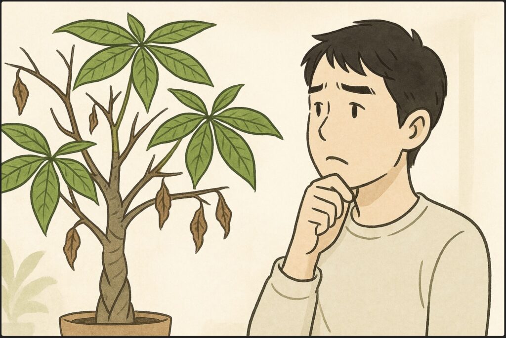 そもそもパキラを剪定しないとどうなる？