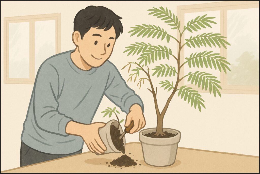 エバーフレッシュが枯れたとしても復活させる具体的な手順