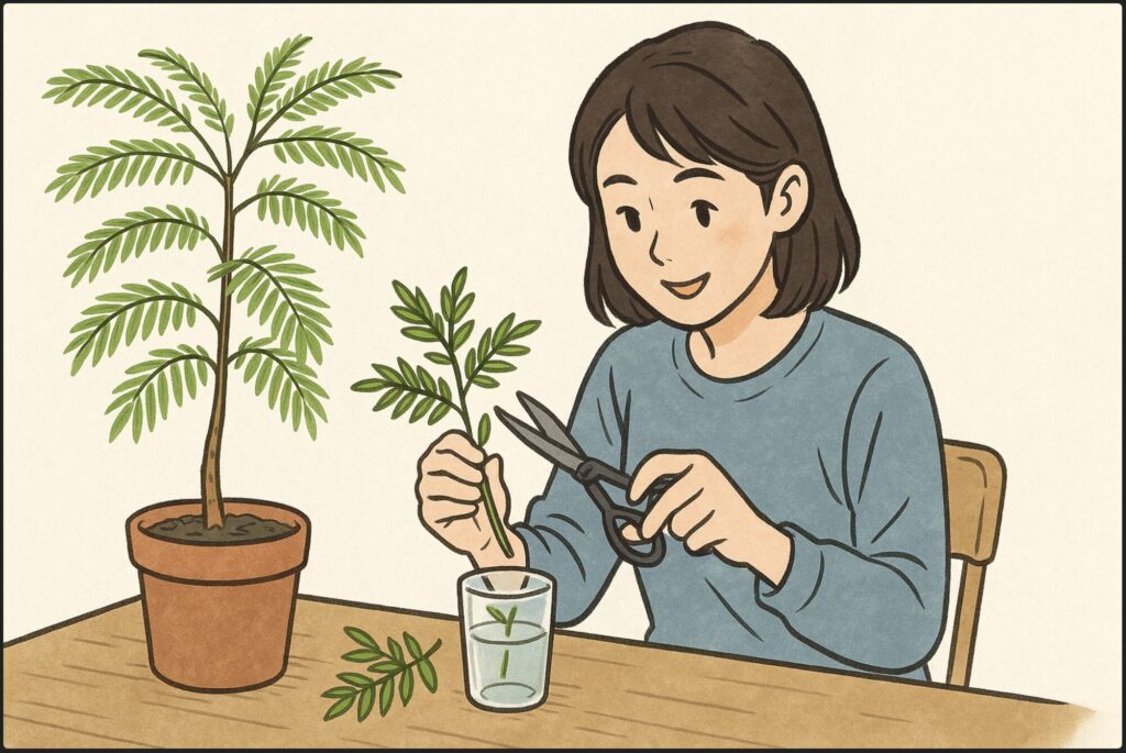 エバーフレッシュの挿し芽の方法は？
