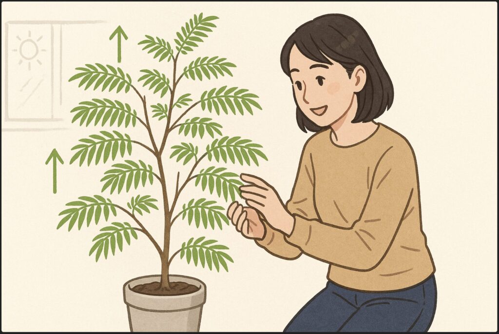 エバーフレッシュを大きく育てるには？