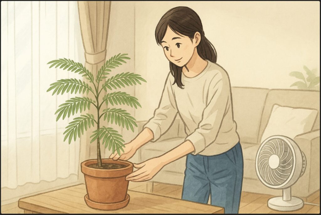 エバーフレッシュを室内で育てるには？