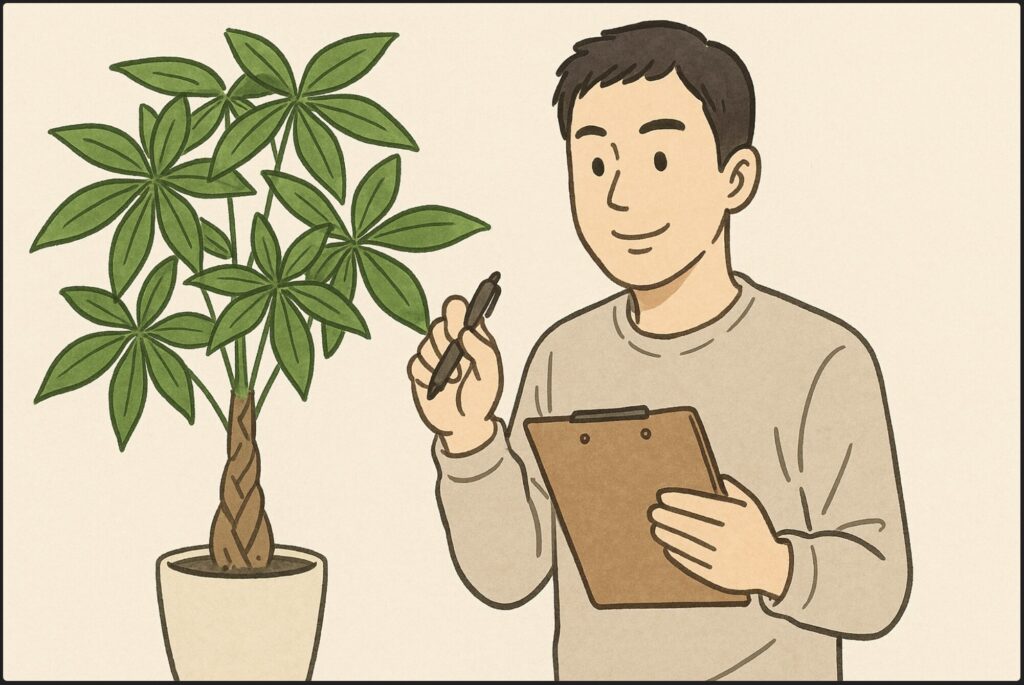パキラがどこまで大きくなるか決める管理のコツ