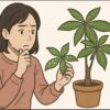 パキラに白い斑点！？原因別の見分け方と正しい対処法とは？