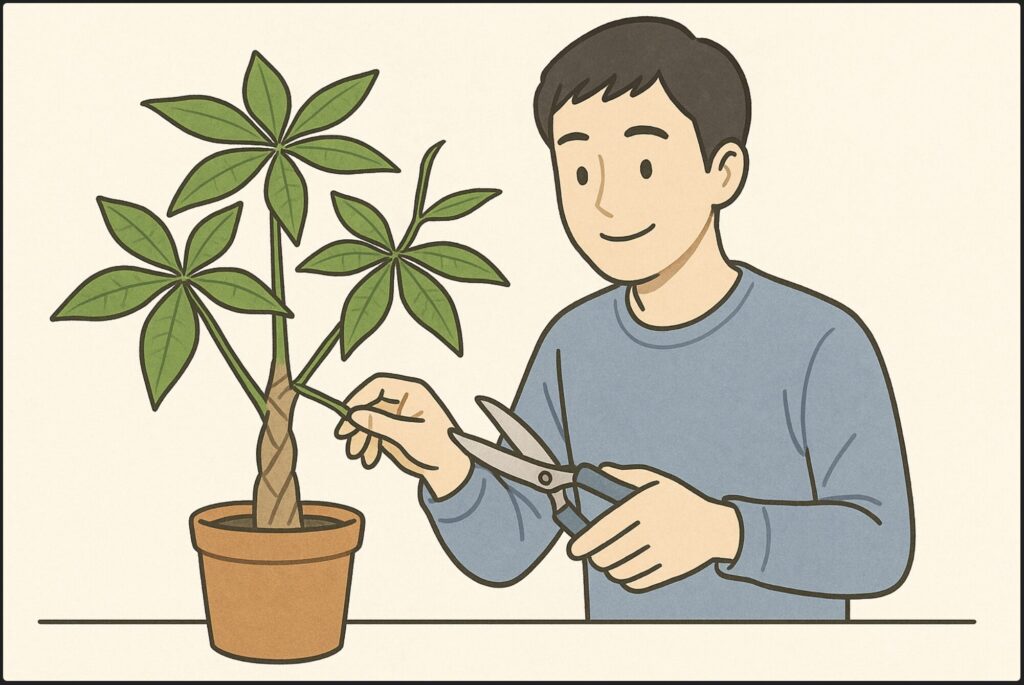 パキラの剪定で失敗しないための育て方