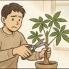 パキラの剪定で失敗しない方法｜原因と復活させる育て方を解説