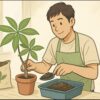 パキラの土配合ガイド！根腐れや害虫を防ぐ最適な作り方とは？