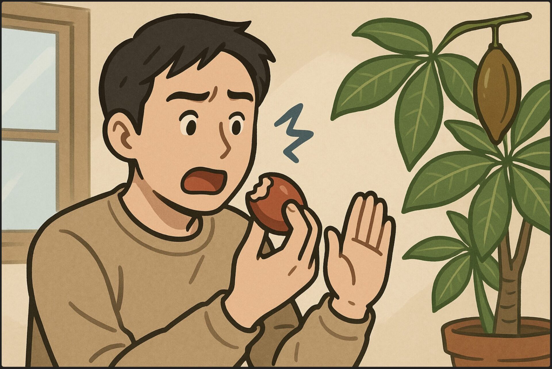 パキラの実を食べるのは危険？毒性の有無と安全な食べ方とは？