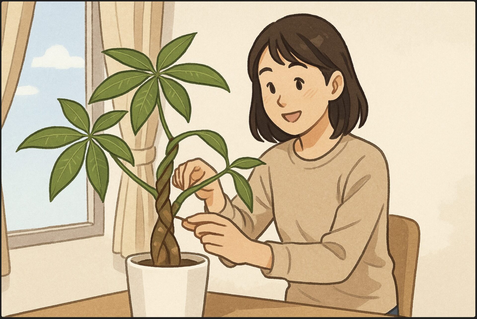 パキラの曲げ方ガイド！初心者でも失敗しない育て方のコツとは？