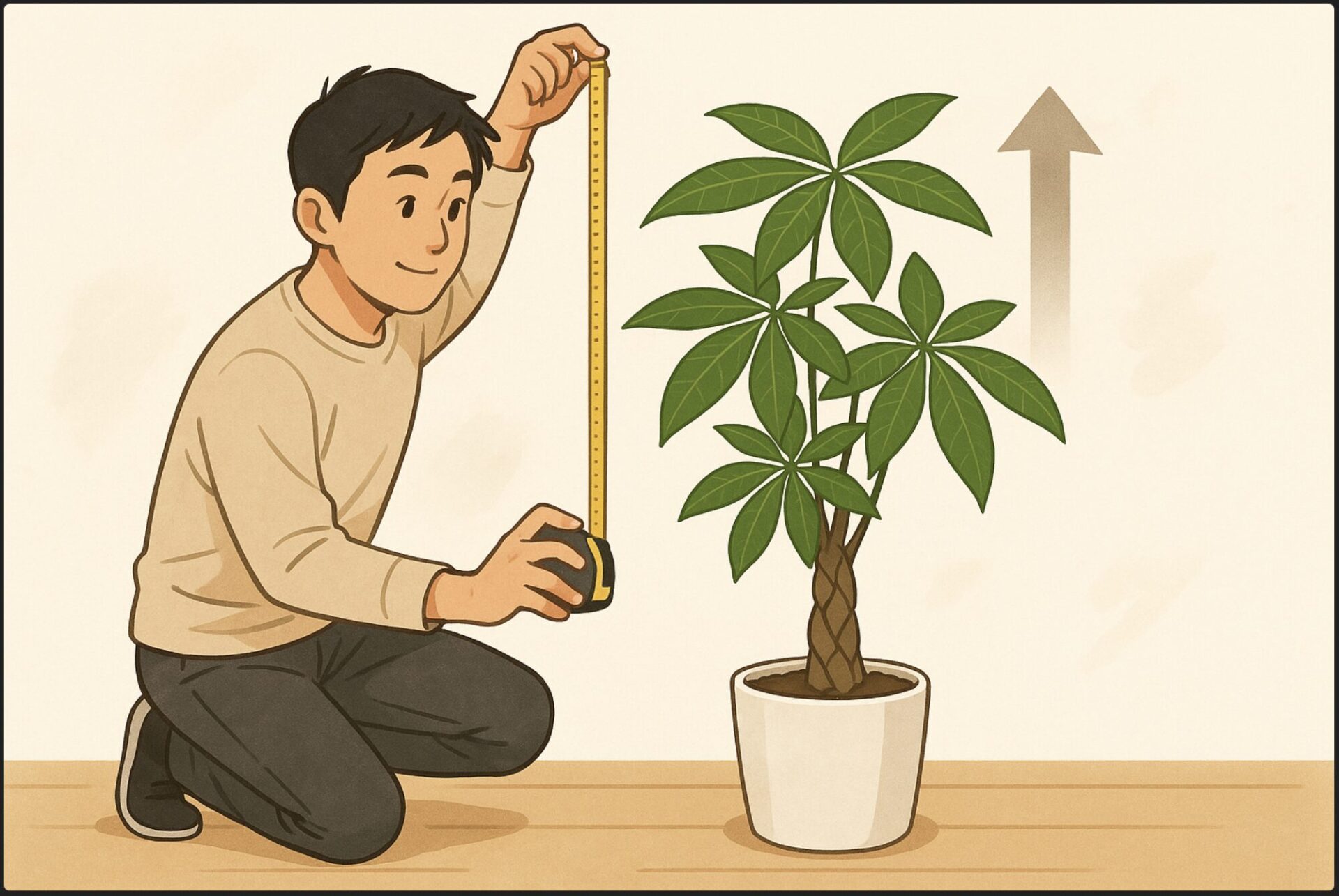 パキラはどこまで大きくなる？サイズ調整と育て方のコツとは？