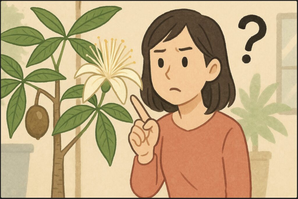 パキラは不吉の花ですか？という噂の真相