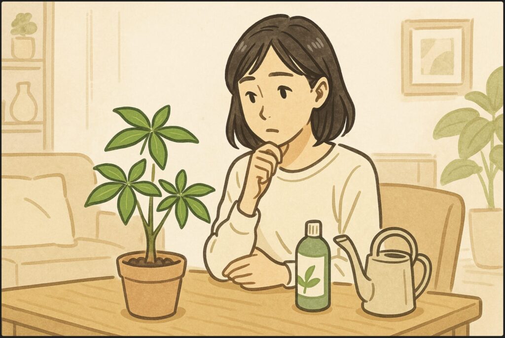 パキラを大きくしたくない原因と基本管理