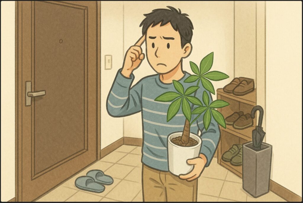 パキラを置いてはいけない場所は？