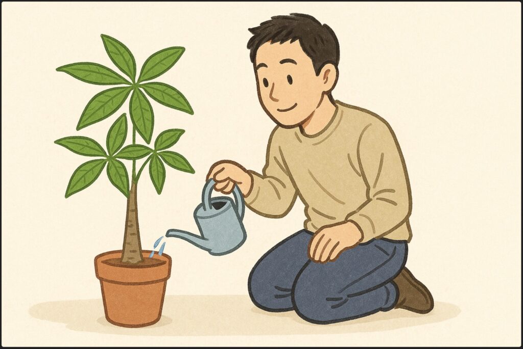 乾燥気味が基本の水やり頻度とは