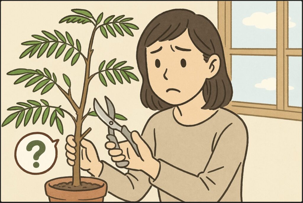 剪定前の不安解消！葉を切っても大丈夫？