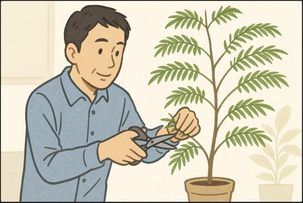 実践！エバーフレッシュを枝分かれさせる方法