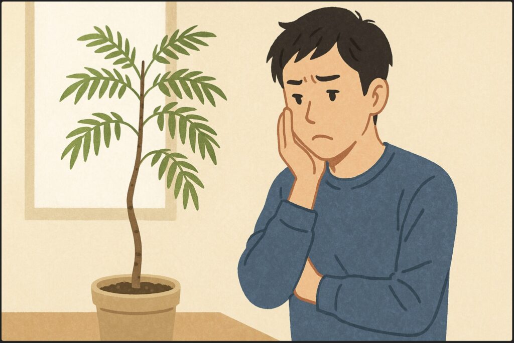 幹が細いのは危険な病気のサイン？