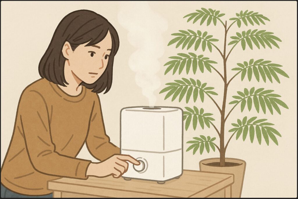 幹の健康を保つための湿度管理