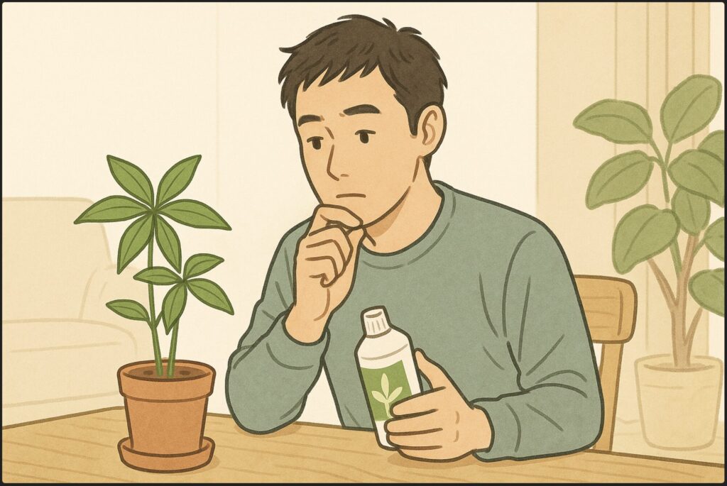 成長を抑制するための肥料の与え方