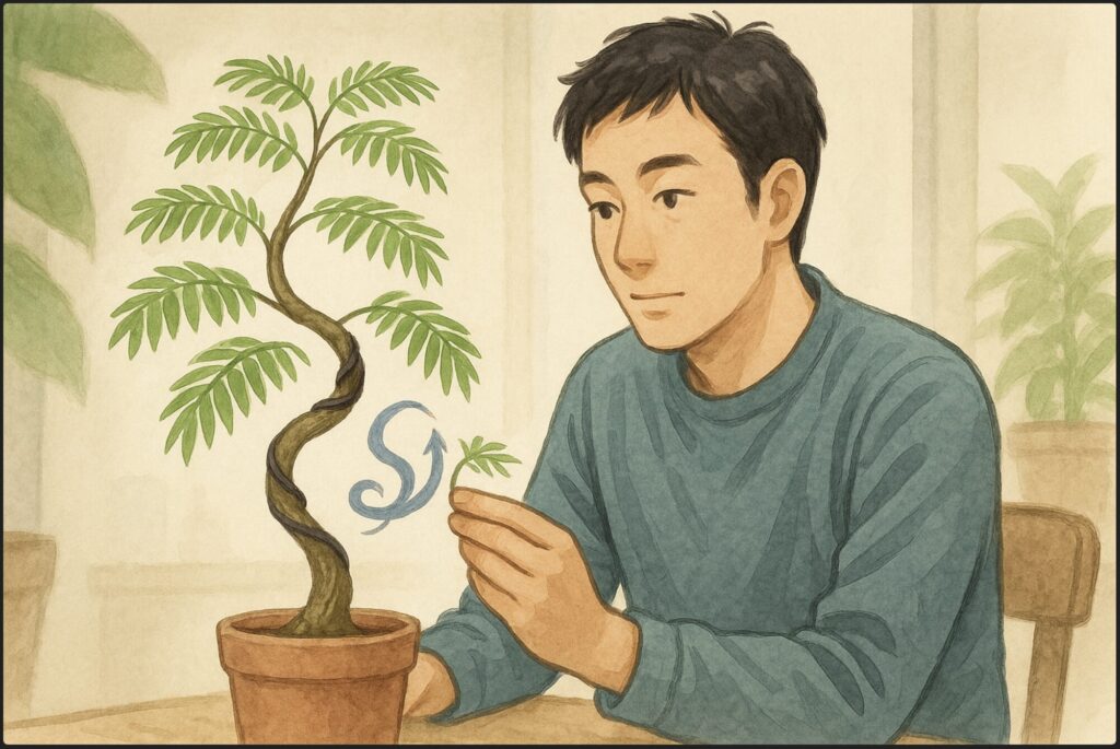 曲げた形が定着するまでの期間は？