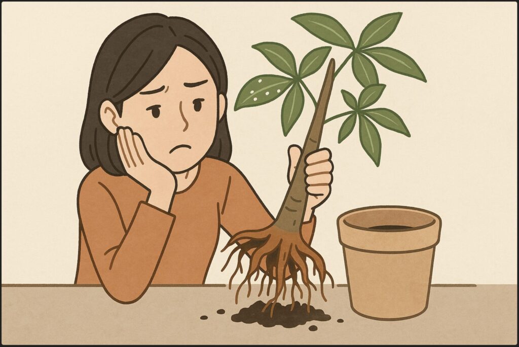 根腐れが原因のサインを見つける