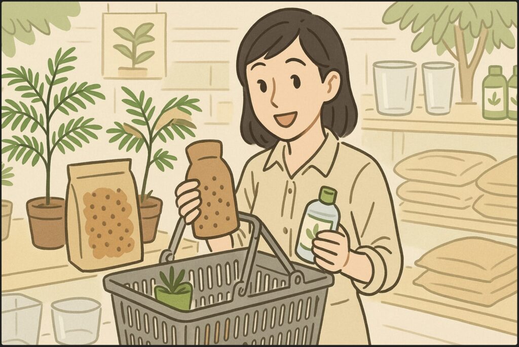 準備はホームセンターで揃えよう