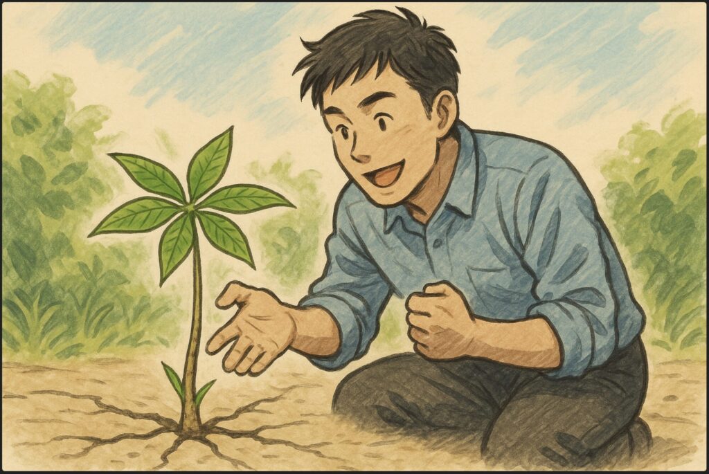 育てやすさの理由は生命力の強さ