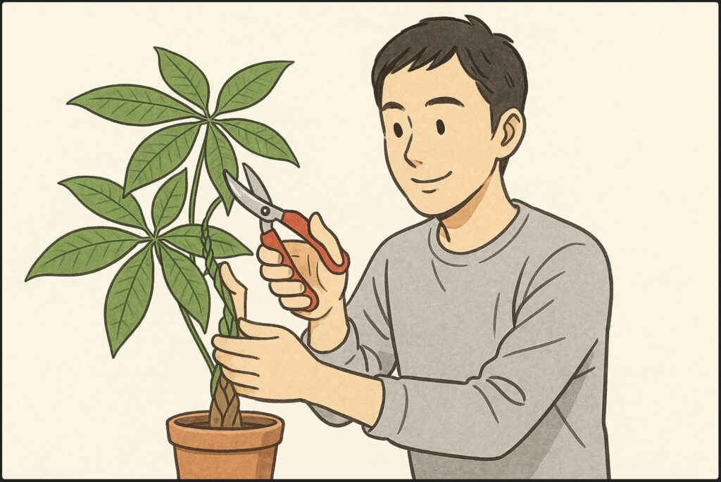 適切な剪定で樹形を整える