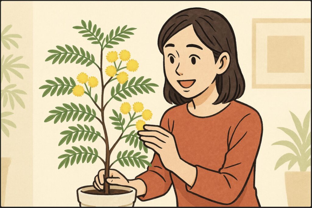 黄色くて可愛い花は咲かせられる？