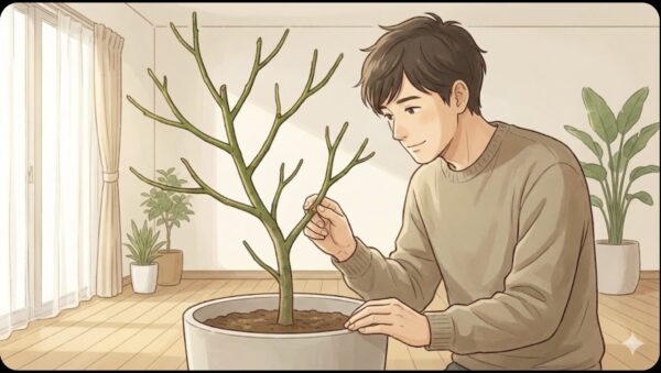 丸坊主にする剪定でリセットする手順