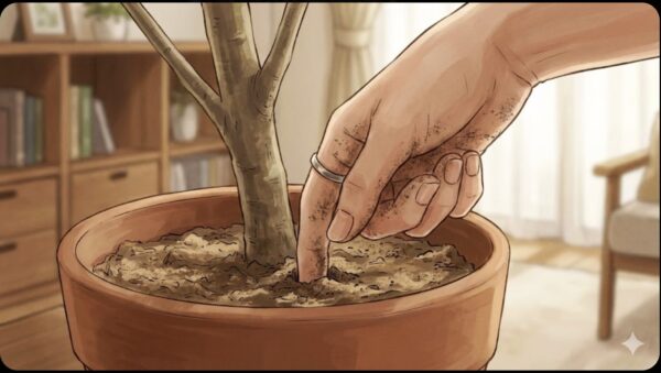 伸びすぎたウンベラータを剪定した後の管理