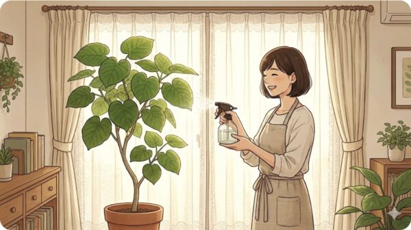 ウンベラータは直射日光なしでも元気に育つ管理法