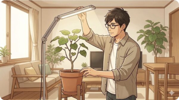 日光不足で徒長する場合の改善策